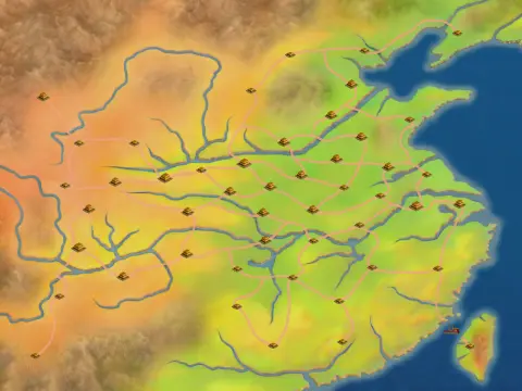三国群英传1原版地图预览
