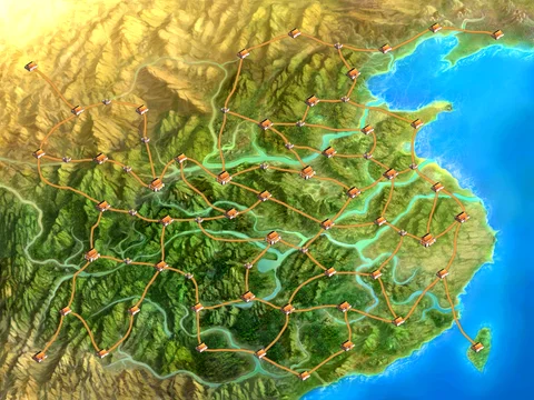 三国群英传3原版地图预览