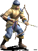 短弓兵 · 原版兵种形象（短弓兵 藍 B1）