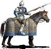 重骑兵 · 原版兵种形象（重騎兵 藍 E2）