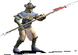短枪兵 · 原版兵种形象（短槍兵 藍 C1）