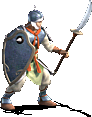 重步兵 · 原版兵种形象（重步兵 藍 A2）