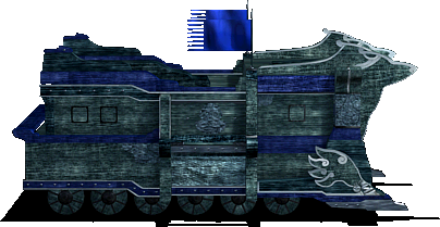 轒辒车 · 原版兵种形象（轒轀車 藍 W1）