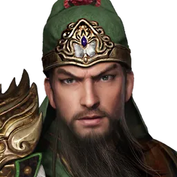 三国群英传8 63_关羽(男壮虎) 头像